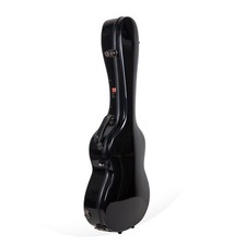 Crossrock Torres Classical Guitar Case, 100% Fiberglass Hardshell TSA Lock-Black