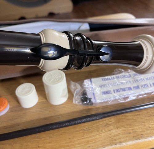 Vintage Yamaha Tenor Baroque Recorder. YRT-302B. Made In Japan. - Picture 6 of 10