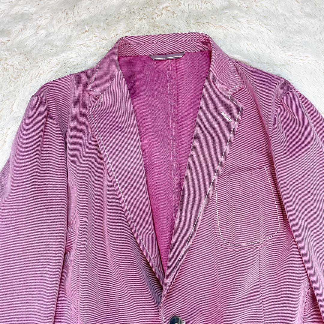Rare] Ermenegildo Zegna Cotton Swiss Pink Tailored 54 | eBay