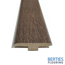 Solid MDF Laminate Threshold Strip Door Bar Charleston Oak Colour 3 Profiles 