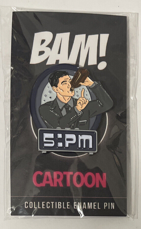 Archer : 5pm - BAM Cartoon Box Exclusive Enamel Pin FX Network Animation |  eBay