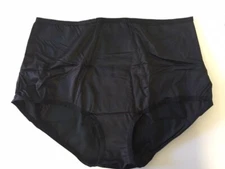 Dear Kate Women's Panties Nellie Brief 2X Full Lining Black Period Protection