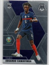 2020-21 Panini Mosaic UEFA Euro #111 Eduardo Camavinga FRANCE Rookie card 51. rookie card picture
