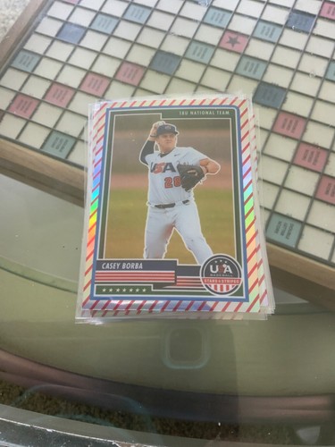 2023 PANINI USA STARS AND STRIPES BASEBALL CARDS, STRIPES PARALLELS MLB - Picture 4 of 27