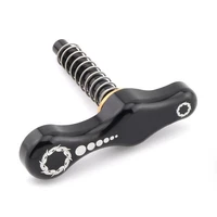 Aluminum Alloy C Buckle for Brompton Folding Bike 65x60x21mm Smooth Line Design