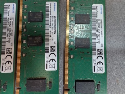 Samsung 8GB DDR4 1R8 PC4-2933Y-RD1-12-DC1 M393A1k43DB1-CVFBY ECC