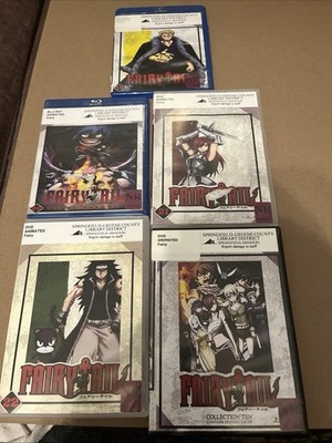 Fairy Tail: Blue-ray + DVD Collection Lot