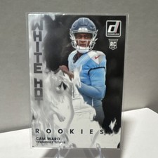 Panini Donruss White Hot Rookies Rookie Cam Ward #WHR-CMW Titans Football 2025