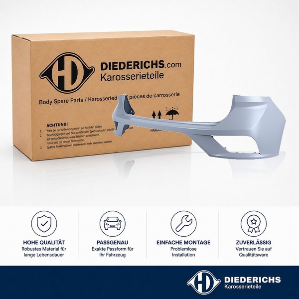 StossfÄNger Hinten Diederichs 2240855 FÜR VW Stossstange Bumper-image