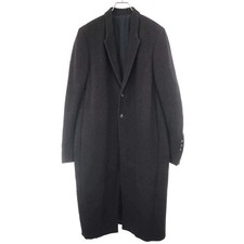 Rick Owens 18aw Long Coat Charcoal 50 Used MESC-0