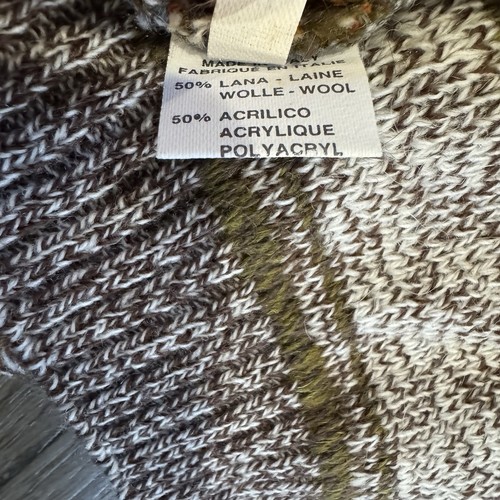 Suéter Maglierie Confezioni Vintage Mezcla Lana Hecho en Italia Para Hombre Talla XL - Imagen 7 de 8