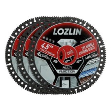 Diamond Blade for Tile Cutting, Ultra Thin Disc, 3 Pack 4.5" Grinder