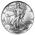 1987 $1 1-oz American Silver Eagle BU