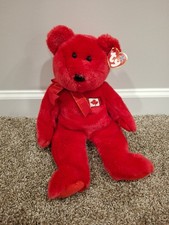 Ty Beanie Buddy Pierre the Bear  14"  MWMT Very Soft Free Shipping