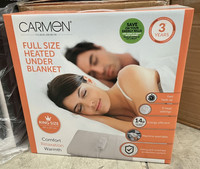 Carmen Full King Size Heated Under Blanket - New RRP 40