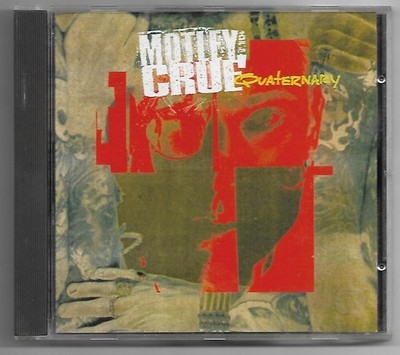 Mötley Crüe ''Quatermary'' Heavy Metal EP CD 1994 Elektra Records