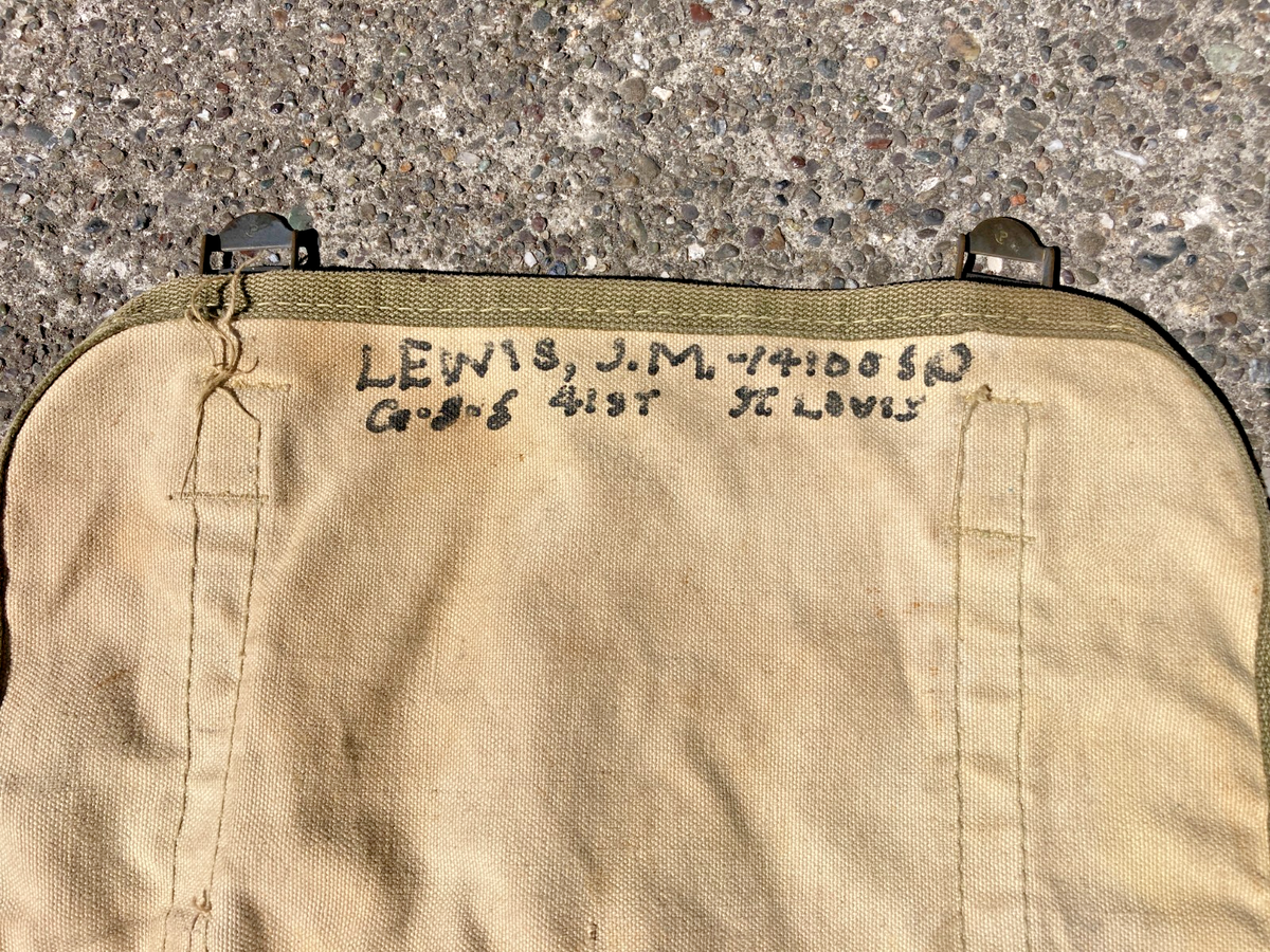 WW2 USMC US Marine Corps M41 M1941 Upper Field Pack Backpack Gear