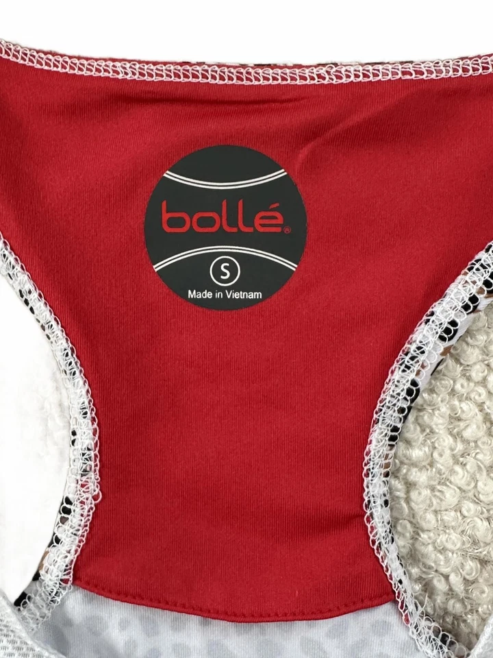 Camiseta sin mangas deportiva de tenis para mujer Leopard Bollé espalda deportiva Foto 3 de 3