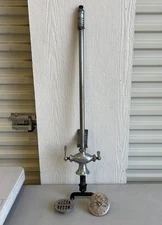 ANTIQUE SHOWER FAUCET Unit Drain Showerhead Tub Brass Chrome Victorian Plumbing