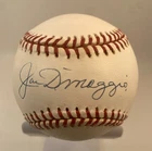 Joe Dimaggio New York Yankees Autographed World Series Baseball - CSC