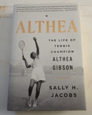 Althea The Life Of Tennis Champion Althea Gibson Jacobs Signed HC 1st Printing
