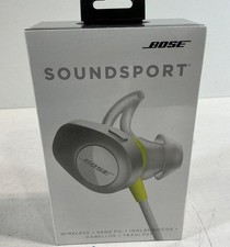 Bose SoundSport Earbuds Wireless In Ear Sweat Weather Resistant Citron Sealed
