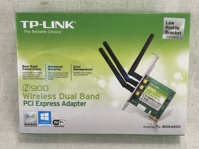 TP-Link N900 Wireless Dual Band PCI Express Adapter TL-WDN4800 NEW Sealed in Box