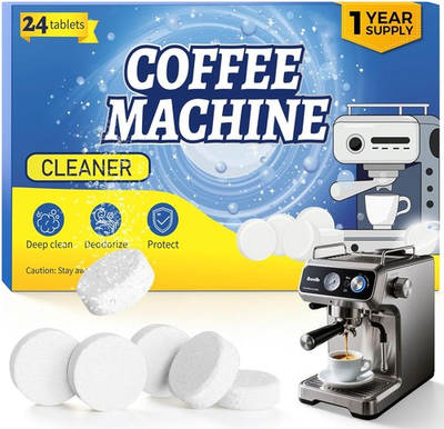 #ad #ad Coffee Maker Cleaner Descaler Tablets 24 Counts Machine Cleaning Tabs Compatib $12.45