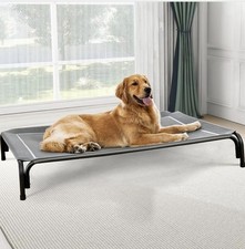 Czpalo Elevated Dog Bed, Raised Outdoor Dog Bed for Large Sized Dogs