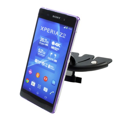CD SCHLITZ MAGNET HALTERUNG AUTO HALTER passt für Sony Xperia Arc E3 J M M5 Neo 