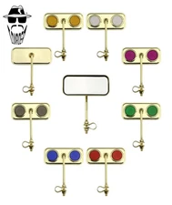 Original Lowrider Bicycle Retro Rectangle Gold Mirror – Multiple Color Options!