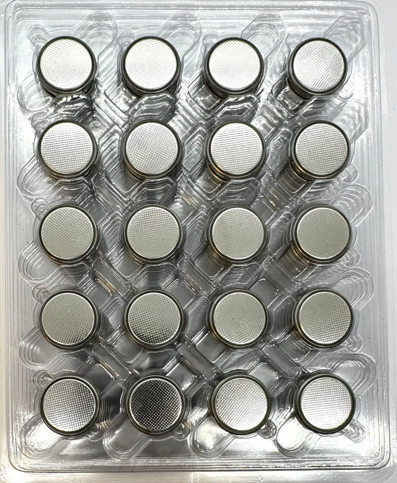 5 × LIR2032 Rechargeable Button Batteries 3.6V 40mAh lithium batteries - image 3 of 4