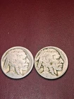 1920, 1927 Buffalo Nickels VG (#B-10-63) Lot of 2