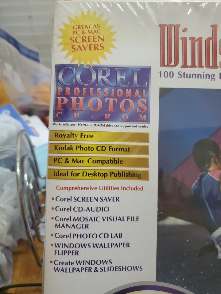 New Sealed Corel - WINDSURFING - 100 Stunning Images On CD-ROM Vintage 1993 - Image 3 of 4