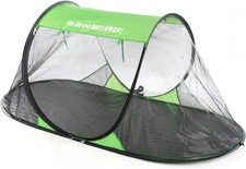 Instant Pop up Screen Tent, Noseeum Netting Has Finer Mesh than a Mosquito Net (