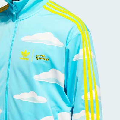 NEW MEN'S ADIDAS ORIGINALS SIMPSON'S FIREBIRD TRACK JACKET