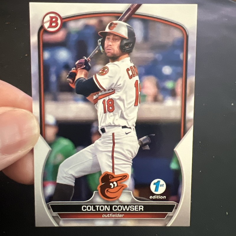 2023 Bowman 1st Edition - #BPPF-144 Colton Cowser (RC)