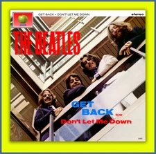 The Beatles- Get Back- 45 Pic Sleeve- No Record