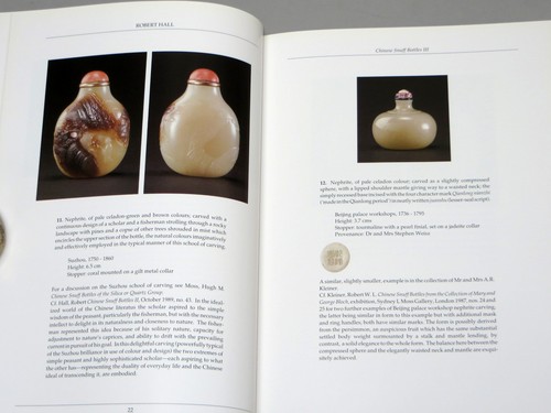 ROBERT HALL Chinese Snuff Bottles III (1990) Illustrated with Colour Photographs - Picture 9 of 12