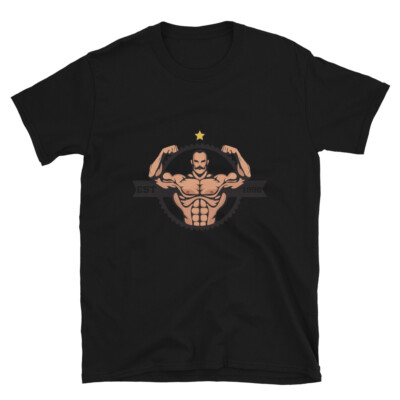 Muslce Flex Fitness Gym Simple Classic T-Shirt