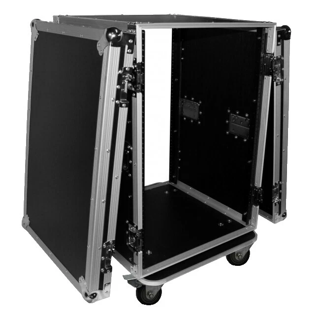 Wooden Case Rack Gear Pro Audio Cases, Racks & Bags