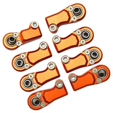 NEW GPM Racing Front Link Bar Aluminum Ball Ends Orange : Axial 1/6 SCX6