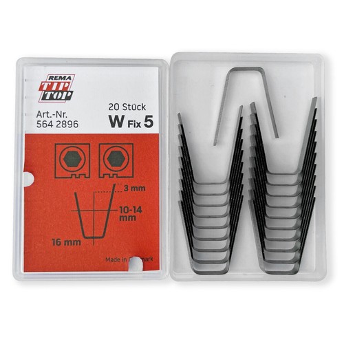 20 Rema Tip Top W5 Tire Regroover Angle Edge Blades 10-14mm wide up to 16mm deep - Picture 2 of 3
