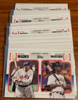 2010 Topps Legendary Lineage 18 Card lot #LL56 To 58-Berra/Posada