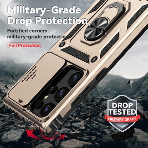 Ring Case Heavy Duty Lens Cover For Samsung S25 S24 S23 FE S22 S21 S20 Ultra - Picture 85 of 89