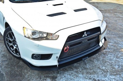 Racing Cup Spoilerlippe Front Ansatz V.1 für Mitsubishi Lancer Evo X