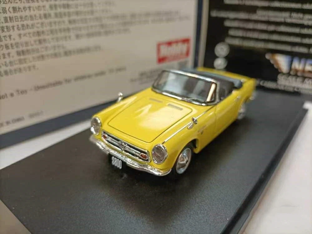 送料無料 おすすめ First43 ファースト43 ホンダ S800 1966 クローズドルーフ イエロー 43スケール F43-102 <br><br> オシャレな 通販 通販 ホンダの1300を再現したモデルカーです。 製造国:中国 素材・材質:ダイキャスト 仕様:スケール:1 43