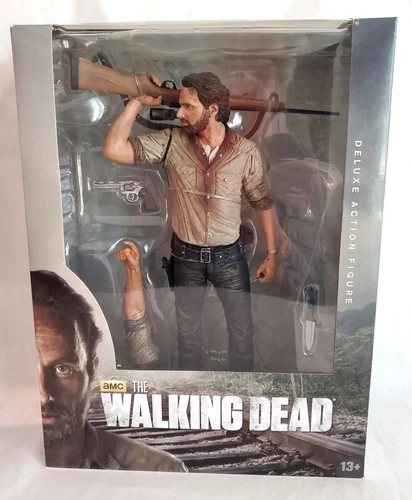 McFarlane Toys The Walking Dead AMC Rick Grimes 10 Inch Deluxe Action Figure