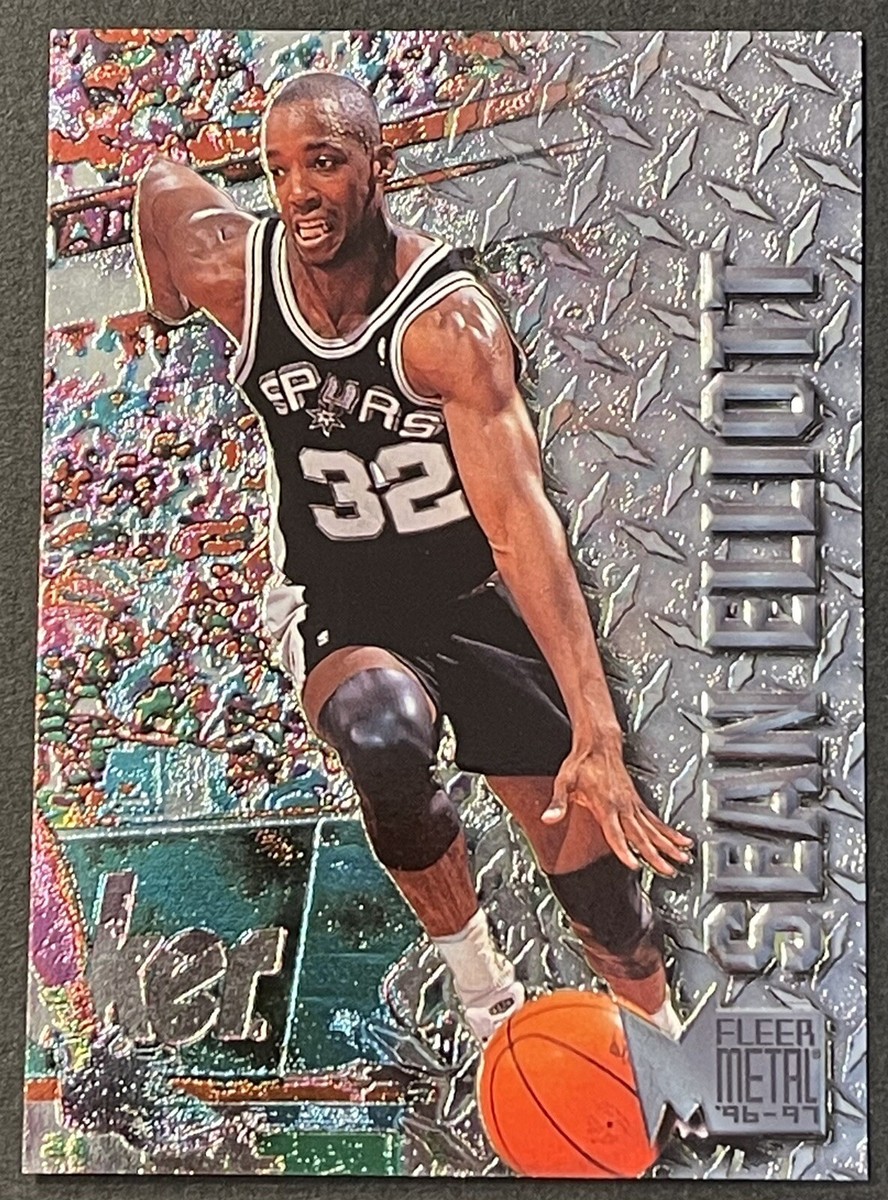 1996-97 Metal San Antonio Spurs Basketball Card #89 Sean Elliott