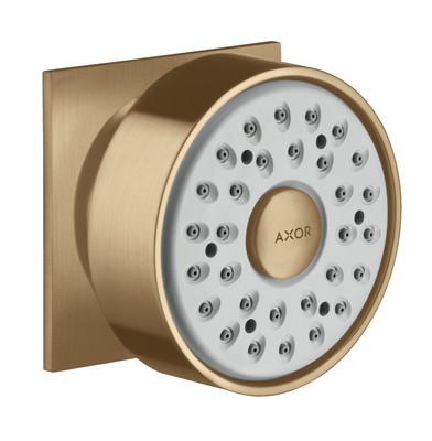 Hansgrohe side shower Axor square 28469140 Brushed Bronze